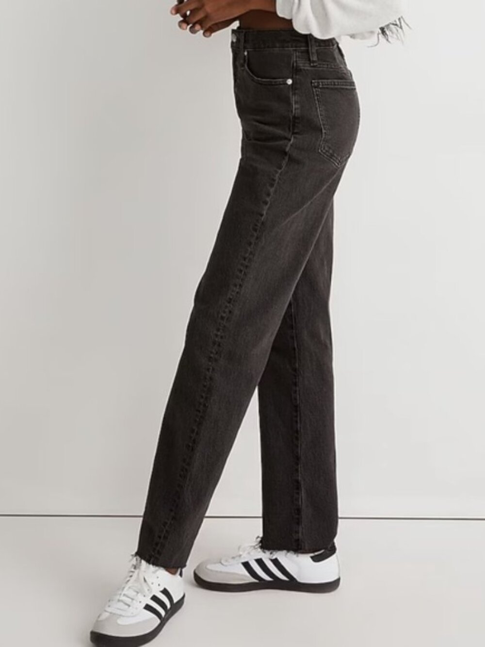 Madewell The Perfect Vintage Straight Jean - Lunar Wash - Size 32